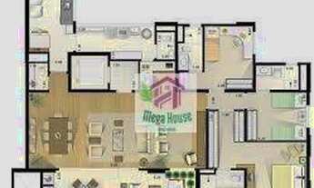 Imagem 4: Apartamento com 3 dormitórios à venda, 110 m² por R$ 1.100.000,00 - Ipiranga - São Paulo/S