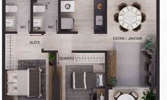 Imagem 3: Apartamentos a venda no Altiplano, 65m², 2 quartos, R$ 457.000,00