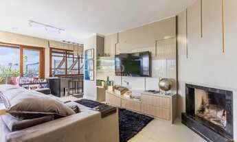 Imagem 4: Cobertura com 3 dormitórios, duplex finamente decorada, toda mobiliada no bairro Jardim Eu