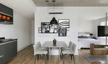 Imagem 5: Apartamento para locação 63m², mobiliado, 2 banheiros, varanda, 1 vaga. Cidade Monções