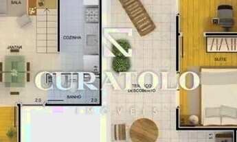 Imagem 6: Cobertura Duplex com 3 dormitórios, varanda, 1 vaga e lazer completo - Residencial Crescer