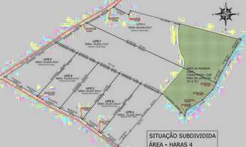 Imagem: Área de 21.040m2 no Campo Largo da Roseira