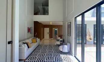 Imagem 4: Casa Alto Padrão 410m2 com 5 Suítes Porteira fechada Mobiliada em condomínio Jardins do la