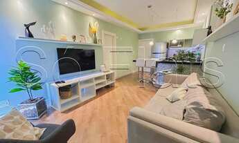 Imagem: Flat no Le Bougainville com 55m², 1 dormitório