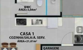 Imagem 4: Casa com 2 dormitórios à venda no Bosque São José II, São José/SC