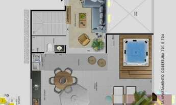 Imagem 3: Cobertura em Castelo - Belo Horizonte, MG