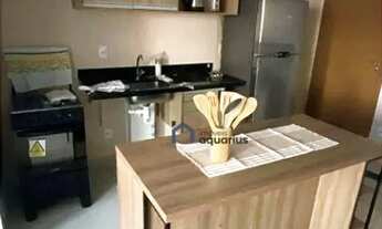 Imagem 4: Apartamento com 2 dormitórios para alugar, 50 m² por R$ 4.560,00/mês - Jardim Aquarius - S