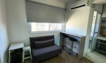 Imagem 7: APARTAMENTO STUDIO SEMI-MOBILIADO EM PINHEIROS AR CONDICIONADO VAGA DEPÓSITO