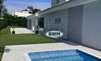 Imagem 3: Casa com 4 dormitórios à venda, 495 m² por R$ 3.800.000,00 - Condomínio Residencial Lago A