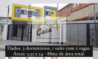 Imagem 2: Sobrado com 3 dormitórios à venda, 88 m² por R$ 600.000,00 - Vila Alpina - São Paulo/SP