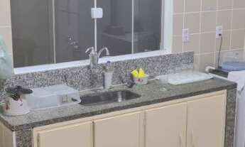 Imagem 3: Área de festa com piscina aquecida e casa de temporada