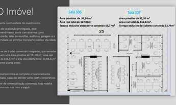 Imagem 2: Sala comercial no predio comercial Todays Office na Rep. Argentina Agua Verde