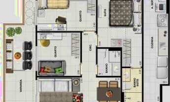 Imagem 3: Apartamento para aluguel e venda com 85 metros quadrados com 3 quartos em Anil - Rio de Ja