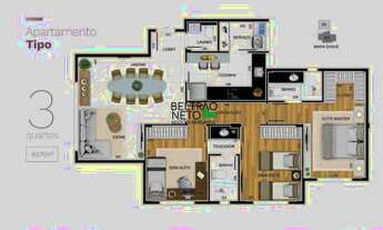 Imagem 6: Apartamento à venda, 3 quartos, 1 suíte, 2 vagas, Buritis - Belo Horizonte/MG