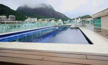 Imagem 2: FLAT com VARANDA vista CRISTO 1 dormitório, 49 m² por R$ 1.050.000 - Jardim Botânico - Rio