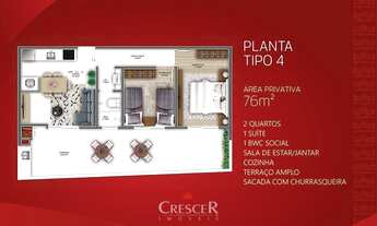 Imagem 4: Apartamentos com 2 a 3 quartos para venda em Caioba