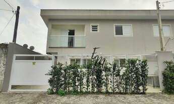 Imagem 2: Sobrado com 3 dormitórios à venda, 100 m² por R$ 575.000 - Vila Guilhermina - Praia Grande