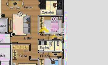 Imagem 2: Área Privativa com 3 dormitórios à venda, 161 m² por R$ 740.000 - Barreiro - Belo Horizont