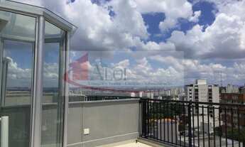 Imagem 2: IMÓVEL COM RENDA:. Belíssima Cobertura duplex, linda vista, toda equipada,1 dormitório 74