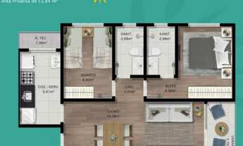 Imagem 2: LANÇAMENTO TOP CLUB , 2/4 COM SUITE