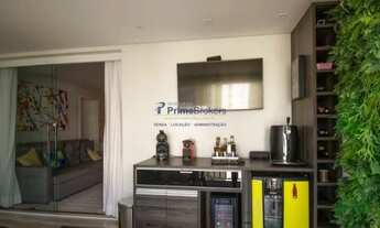 Imagem 7: Apartamento 97 m² Varanda Gourmet com 02 Dormitórios, 02 Suítes e 02 Vagas - Chácara Ingle