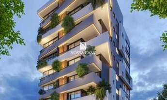 Imagem 2: Apartamento 2 dormitórios, sendo 1 suíte com 1 vaga de garagem, living integrando com chur