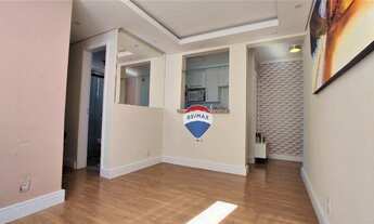 Imagem 3: Apartamento com 2 dormitórios semi-mobiliado à venda, 48 m² por R$ 249.000 - Horto do Ipê