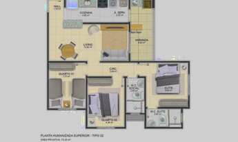 Imagem 15: APARTAMENTO BARRA DOS COQUEIROS GOLDEN VILLAGE NA BARRA DOS COQUEIROS