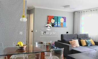 Imagem 5: Apartamento para venda com 91 metros quadrados com 3 quartos em Vila Valparaíso - Santo An