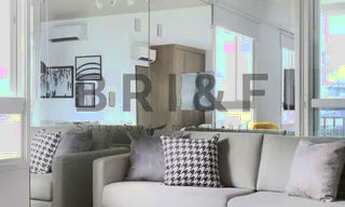 Imagem 2: Apartamento para locação 63m², mobiliado, 2 banheiros, varanda, 1 vaga. Cidade Monções