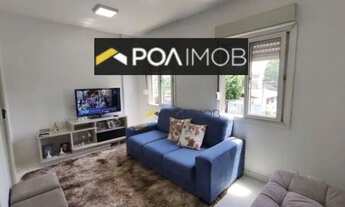 Imagem 3: Apartamento com 2 dormitórios para alugar, 60 m² por R$ 2.050/mês - Pátria Nova - Novo Ham