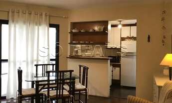 Imagem 4: Flat com 2x dormitórios no Jardim Paulista 55m² próximo ao metrô e comércios da região. Se