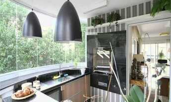 Imagem 2: Apartamento à venda na Vila Mariana varanda gourmet e varanda 3 suítes 1 escritório 4 va