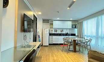 Imagem 6: Flat vista mar e mobiliado em Boa viagem com 42m², possui bar e restaurante no edifício