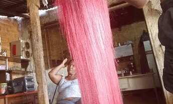 Imagem: Cabelo de peruca humano