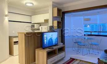 Imagem 2: Flat Paulista Wall Street disponível para locação na Bela Vista com 48m² no Jardins