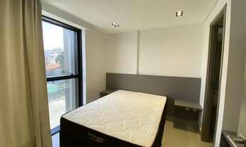 Imagem 2: Apartamento beira mar, mobiliado e projetado com 02 quartos no Cabo Branco