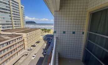 Imagem 2: Apartamento vista mar, 2 dormitórios, 1 suite, 1 vaga, aceita financiamento, todo em porce