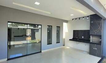 Imagem 3: Casa no setor Jardim Curitiba, com um super projeto luminotécnico, 103m² de área construíd