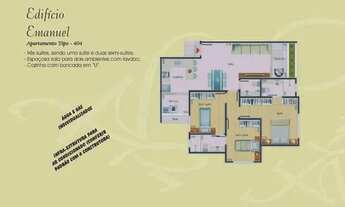 Imagem: Apartamento à venda, 3 quartos, 3 suítes