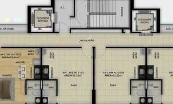 Imagem 2: Apartamento para venda possui 25 metros quadrados com 1 quarto em Boa Viagem - Recife - PE