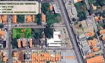 Imagem: Terreno de esquina no Cambeba com 2737m²