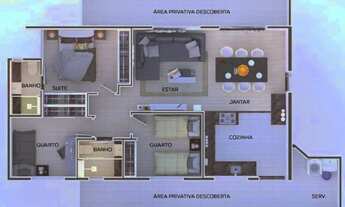 Imagem 4: Área privativa à venda, 3 quartos, 1 suíte, 3 vagas, Prado - Belo Horizonte/MG