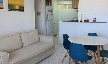 Imagem 4: Apartamento mobiliado no Estrela do Atlântico 2 quartos com suíte 59m² 1 vaga lazer comple