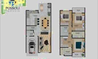 Imagem 7: Sobrado com 3 dormitórios à venda, 188 m² por R$ 1.040.000,00 - Bom Retiro - Curitiba/PR