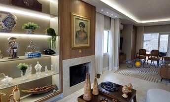 Imagem 3: Mansão de 4 quartos (2 suítes sendo 1 master) com espaço gourmet, lareira e em condomínio