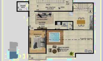 Imagem: Cobertura com 3 dormitórios à venda, 115