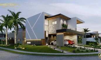 Imagem 2: Casa de esquina em construção em terreno privilegiado! Condomínio Alphaville Fortaleza!