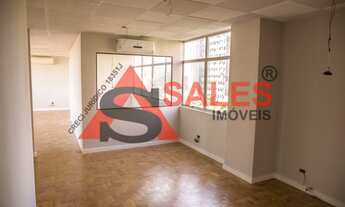 Imagem 5: Ótima sala comercial 80m², com escritório , ar condicionado, 3 salas, banheiro, armários e