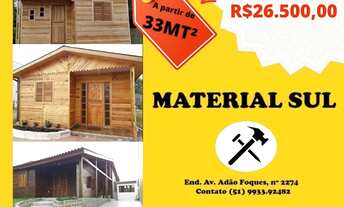 Imagem: Casa de Eucalipto 5.40x5.40 mtrs